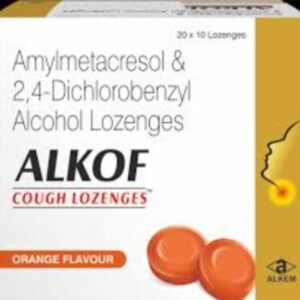 ALKOF COUGH LOZENGES JAR