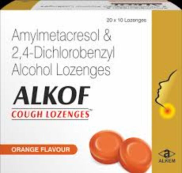 ALKOF COUGH LOZENGES JAR